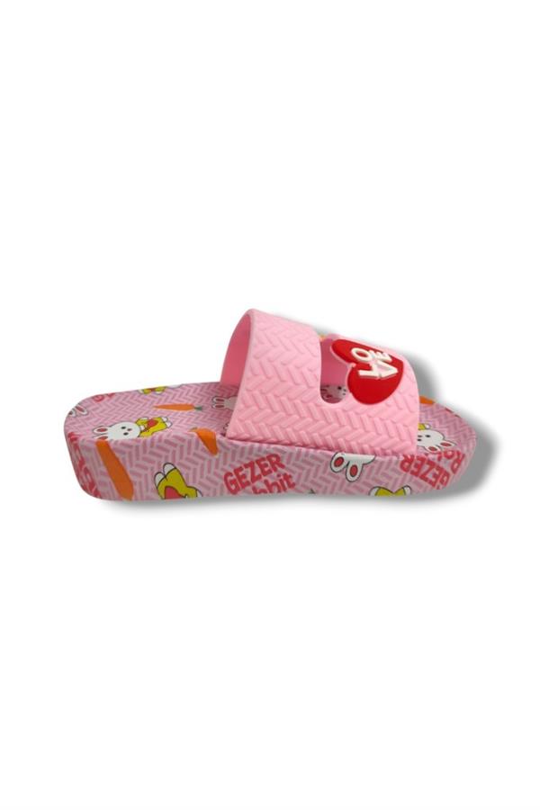 Gezer 16257-25 Love Tavşan Fİgürlü Kız Çocuk Terlik 25-29