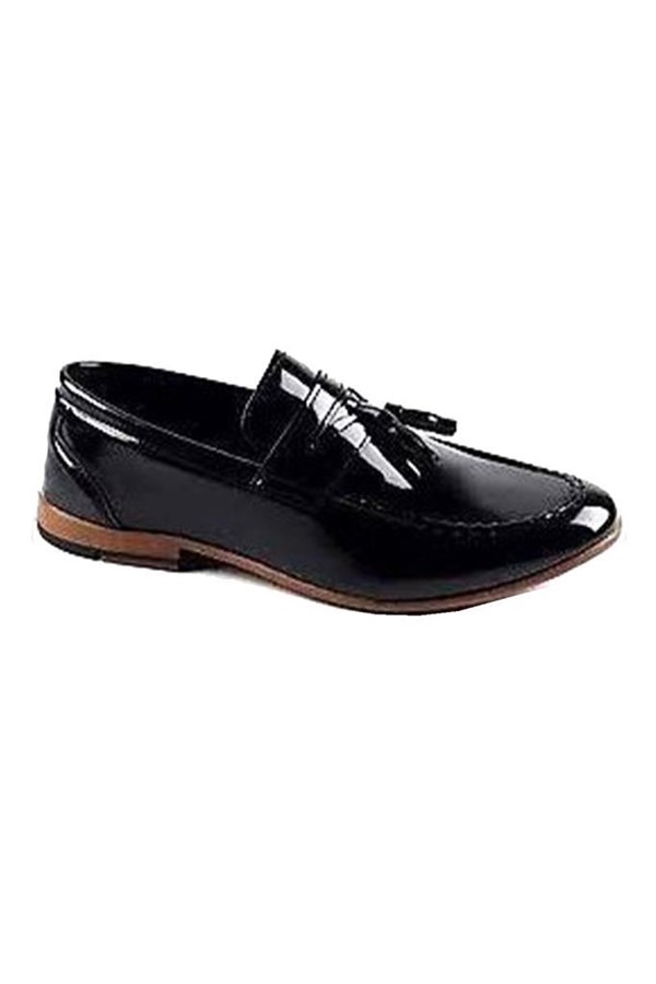Ginnex 055 Rugan Deri Loafer Erkek Ayakkabı