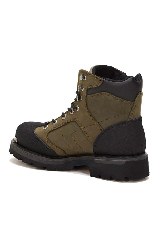 Harley Davidson Clemente Hakiki Deri Bot 40-45 Grey Crazy Deri