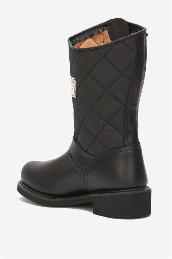Harley Davidson Laconıa 644 Hakiki Deri Bot 36-40 Black Yağlı Deri