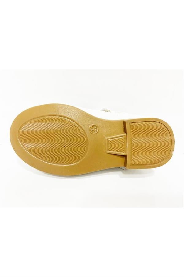 İremsu 9102-24 Baskı Deri Fashion Kız Çocuk Babet 26-30