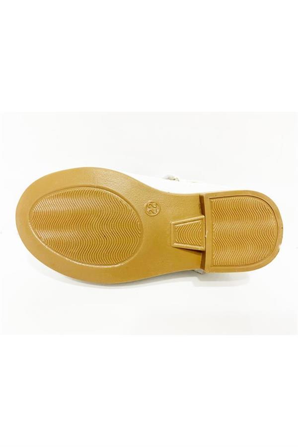 İremsu 9102-24 Baskı Deri Fashion Kız Çocuk Babet 26-30