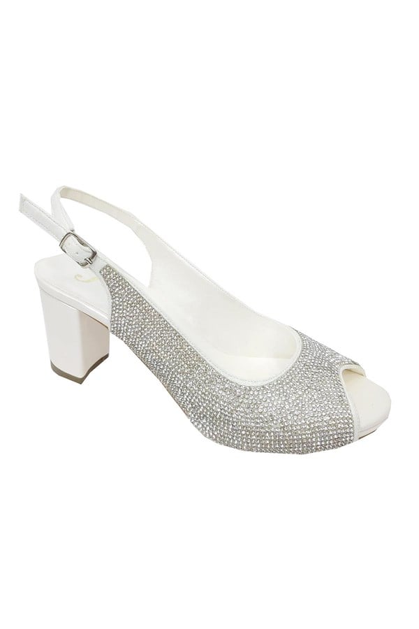 Jena 9166-20 Taşlı Abiye Trend Fashion Ayakkabı