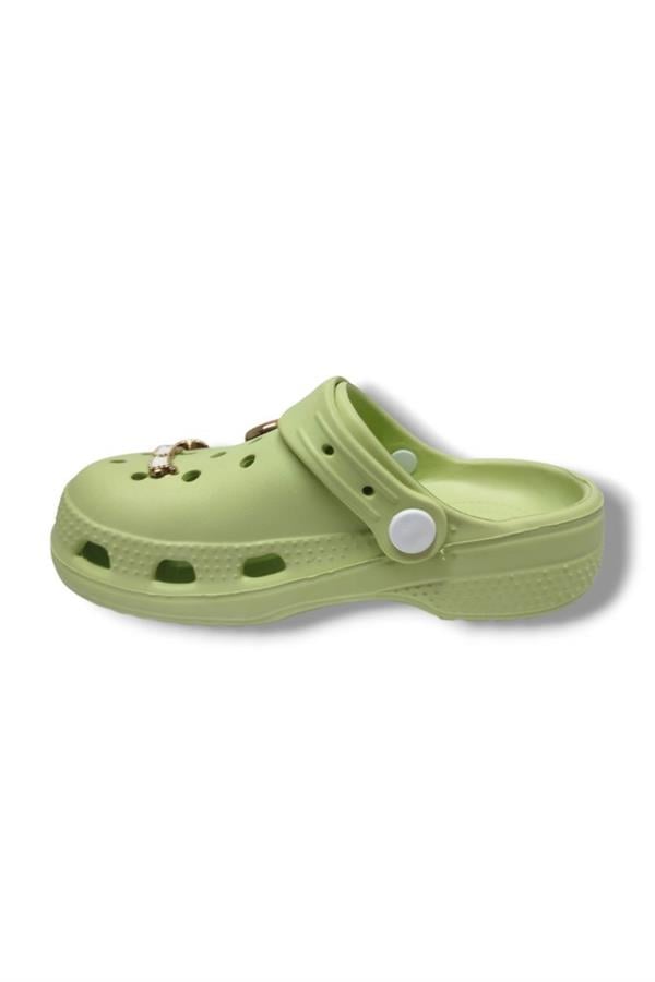 Lorin LR-300-25 Eva Smile Tokalı Sabo Kız Çocuk Terlik 32-35