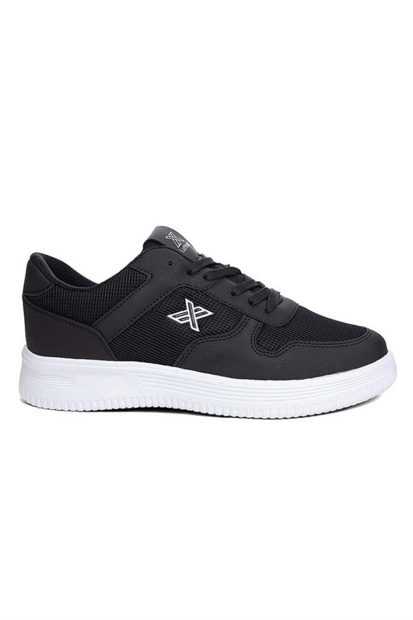 Luttoon 4027-25 Deri Anorak Anatomik Erkek Sneaker Siyah Beyaz 45-48