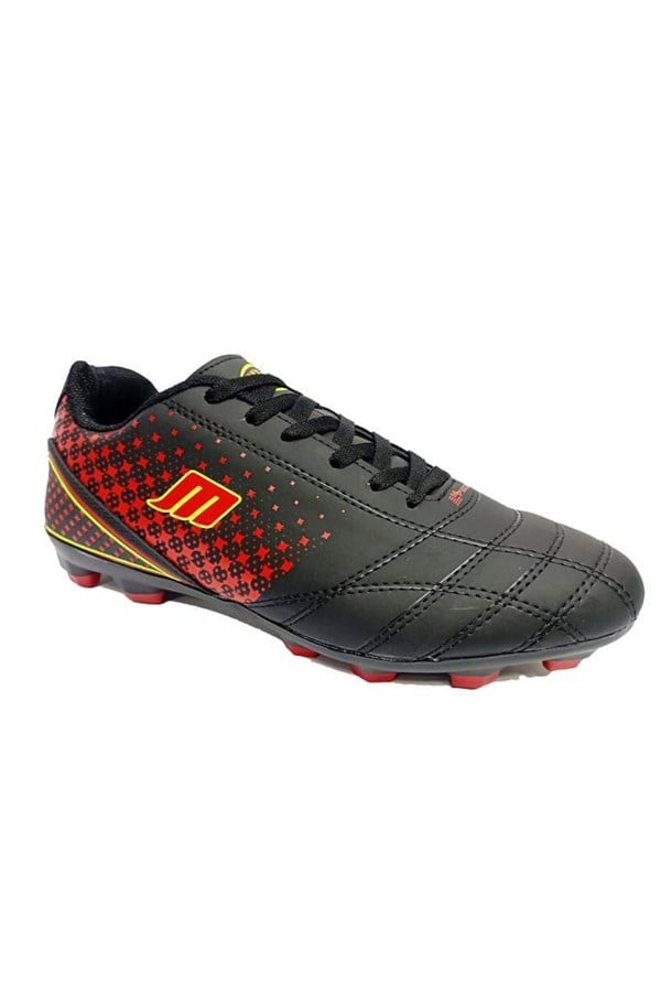 M.P 1133 MR Futbol Çim Kramponu 40-44 Siyah Kırmızı