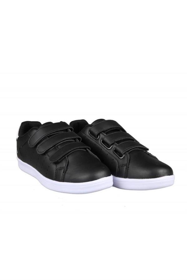 M.P 222-2518 Sport Casual Kadın Sneakers Ayakkabı Siyah Beyaz