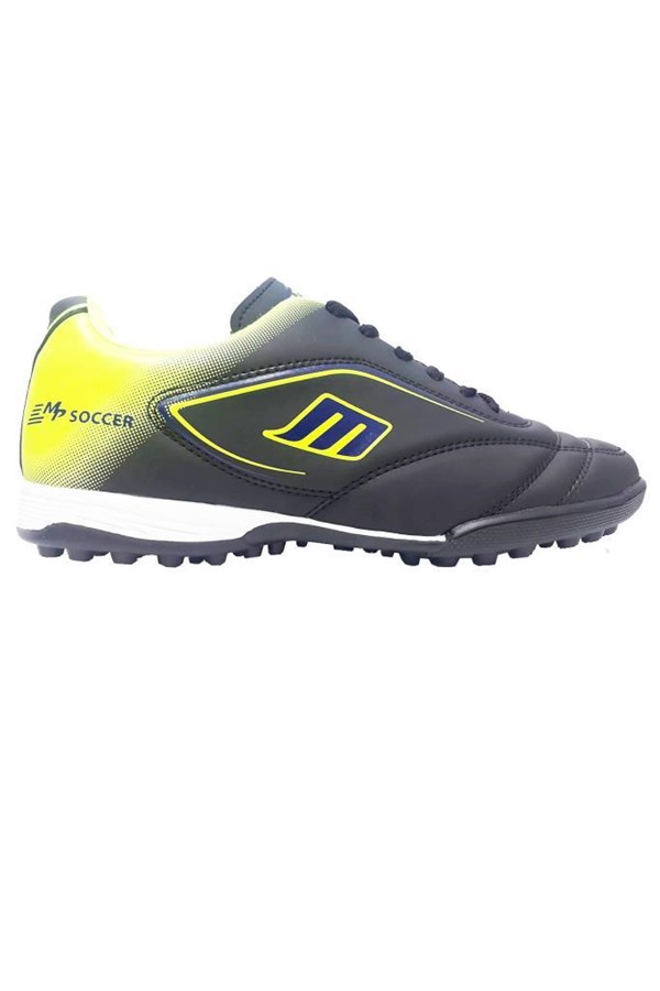 M.P 2800 Sport Casual Erkek Halı Saha Krampon Siyah Yeşil