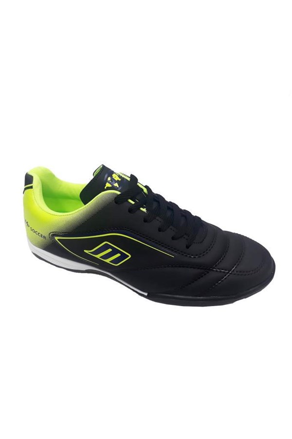 M.P 2800 Sport Casual Erkek Halı Saha Krampon Siyah Yeşil