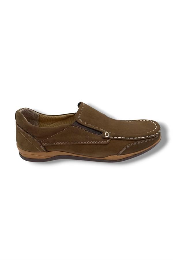 Master 1704-25 Hakiki Nubuk Deri Anatomik Casual Erkek Ayakkabı