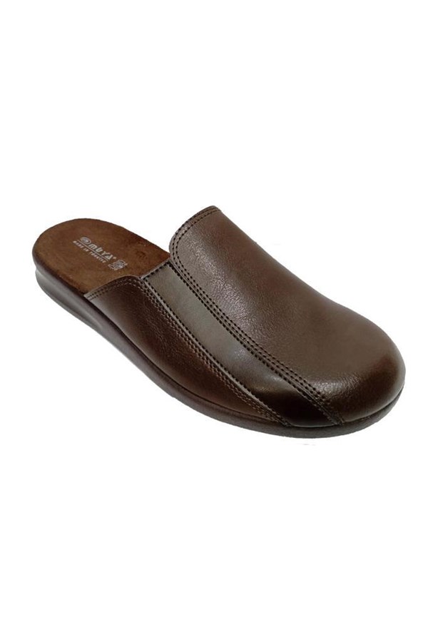 Muya 31805 Brant Hakiki Deri Anatomik Erkek Terlik
