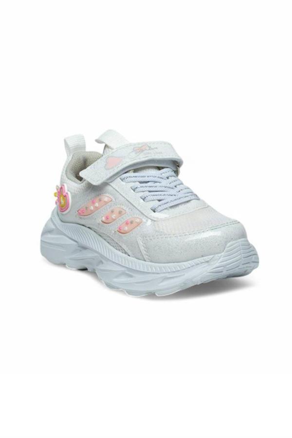 Ndrops 022-25 Anorak Anatomik Kız Çocuk Sneaker Beyaz 31-35