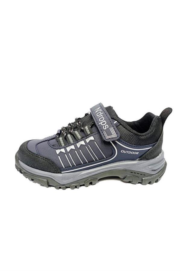 Ndrops 034 Deri Outdoor Filet Çocuk Spor Ayakkabı Laci Gümüş