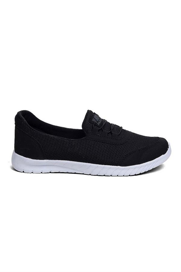 Parley 2024-25 Anorak Lastikli Anatomik Kadın Sneaker Siyah Beyaz