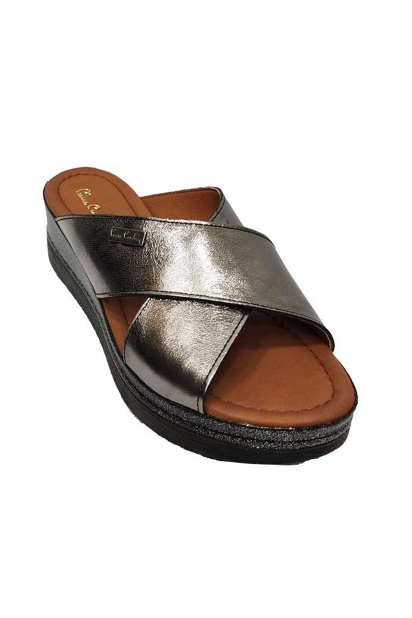 Pierre Cardin 6081 Deri Ortopedik Kadın Terlik