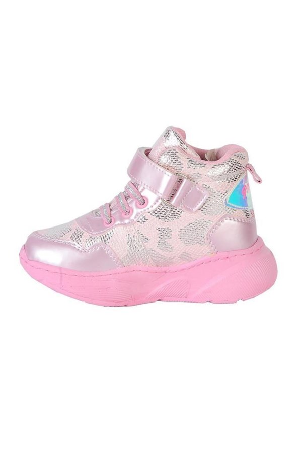 Pro Kids 2206-F Parlak Deri Kız Çocuk Sneakers Bot