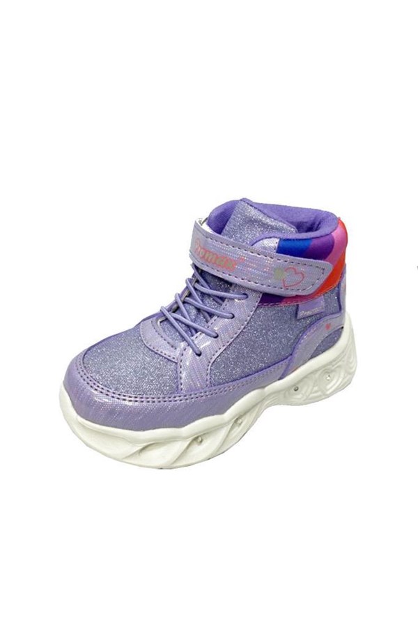 Promax 1730 Işıklı Deri Simli Patik Çocuk Spor Ayakkabı 26-31