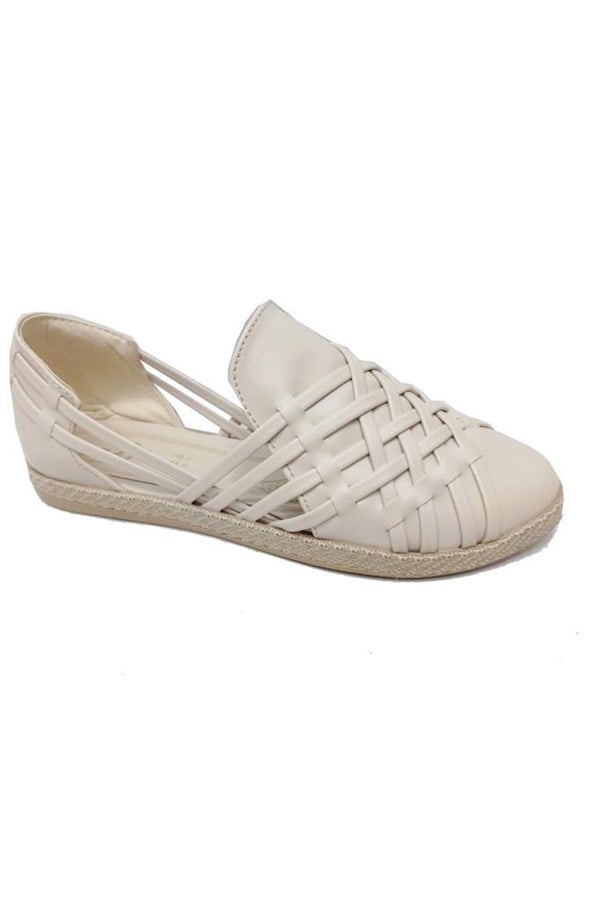 Sdf B-13 Deri Trend Fashion Kadın Babet
