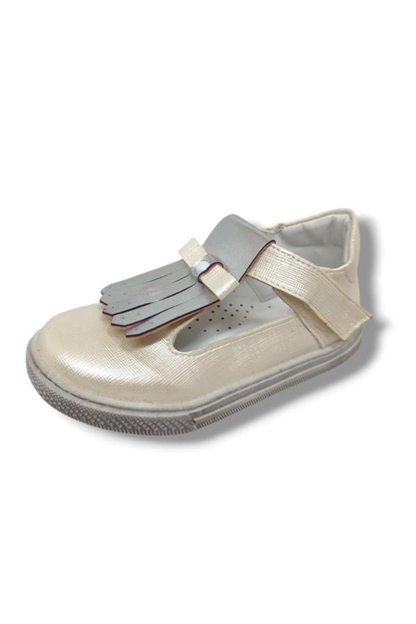 Şirinbebe 1605-20 Baskı Deri Püsküllü Kız Çocuk Sandalet 21-25