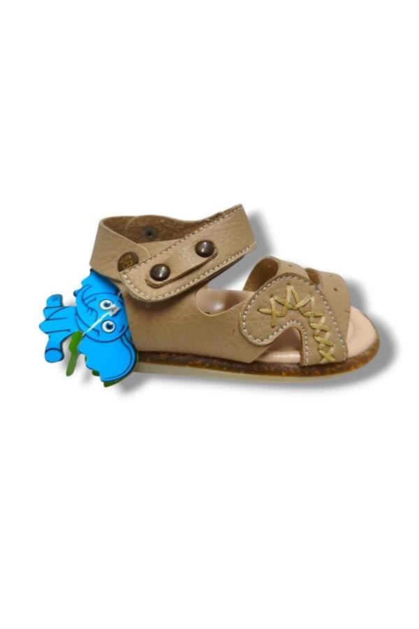 Şirinbebe 3023-20 Anatomik Dikiş Cırtlı Erkek Çocuk Sandalet 18-20