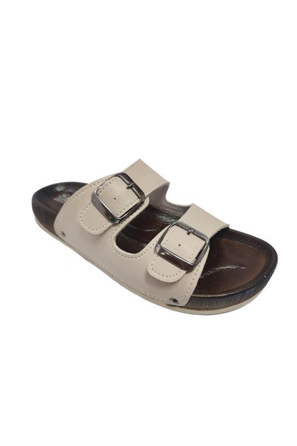 Slc 9025-25 Deri Çift Bantli Anatomik Terlik 36-40