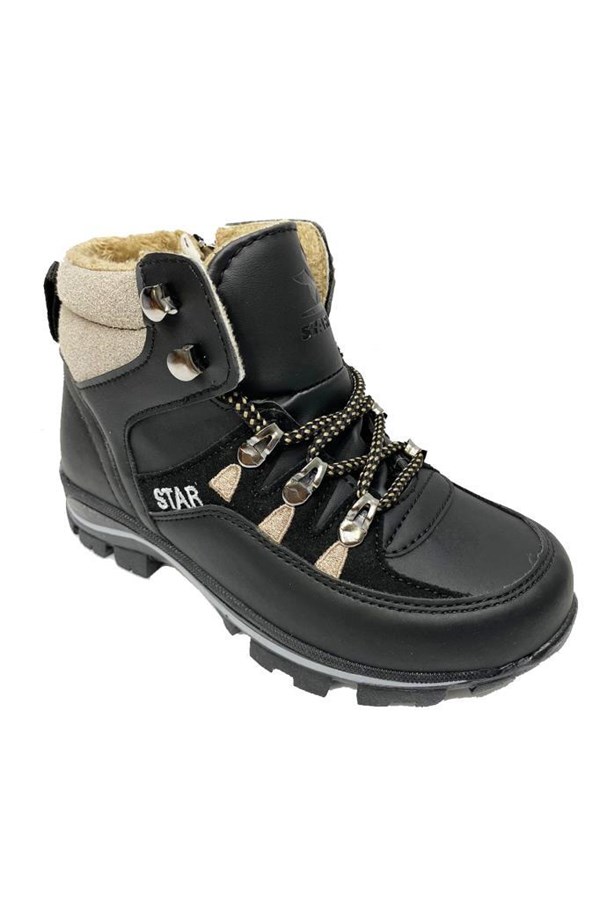 Star Kids 4476 Kürklü Trekking Filet Çocuk Bot