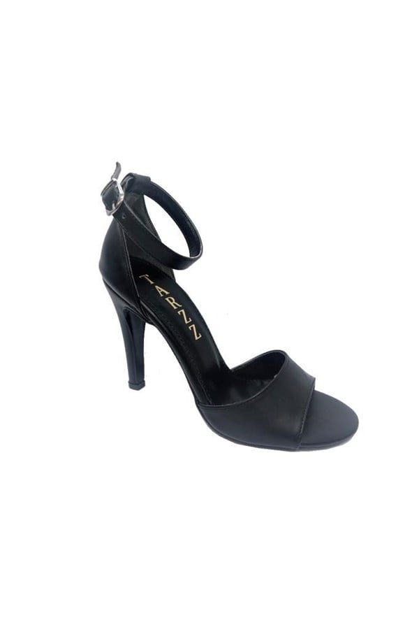 Tarzz 3911 Deri Sivri Uzun Topuklu Fashion Kadın Sandalet