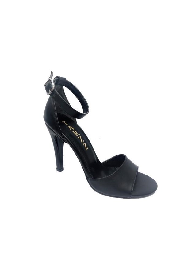 Tarzz 3911 Deri Sivri Uzun Topuklu Fashion Kadın Sandalet