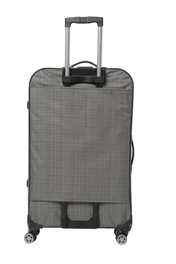 Travel Polo A50 Kareli Kumaş 85cm Battal Boy Valiz