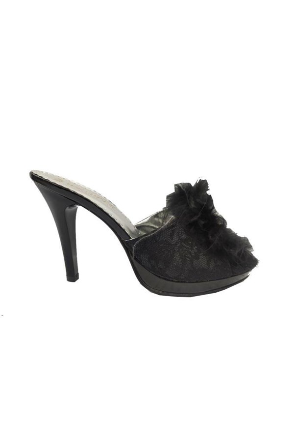 Truva 17204 10mm Abiye Platform Topuklu Terlik