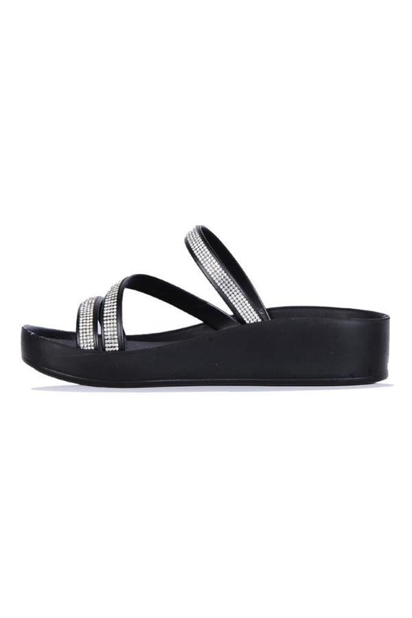Voga 1400-174 Deri Anatomik Fashion Kadın Terlik