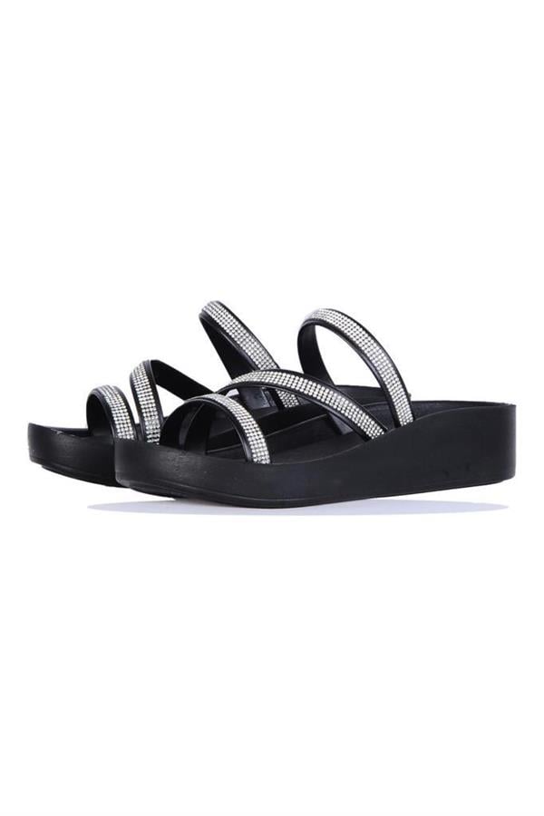 Voga 1400-174 Deri Anatomik Fashion Kadın Terlik