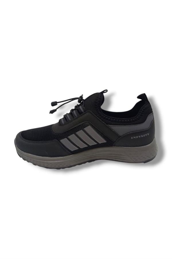 Wanderfull İnfinity 4266-25 Anorak Slip On Erkek Sneaker Siyah Füme