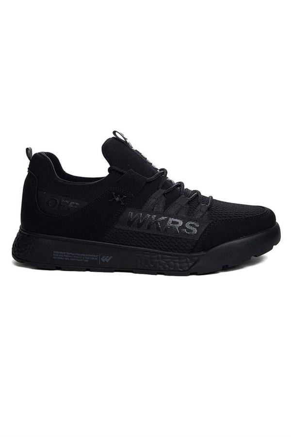 Wickers 2300-25 Deri Triko Slip On Anatomik Erkek Sneaker