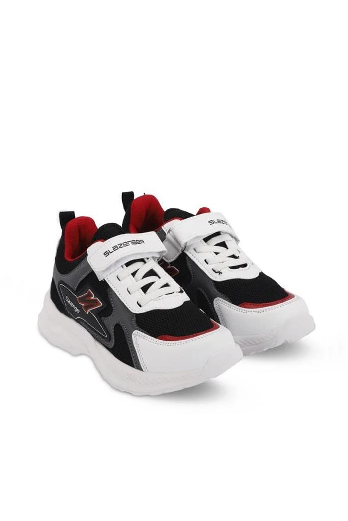 Tiwittoys 5006-24 Anorak Fashıon Sneaker Erkek Çocuk Ayakkabı Beyaz Siyah 31-35
