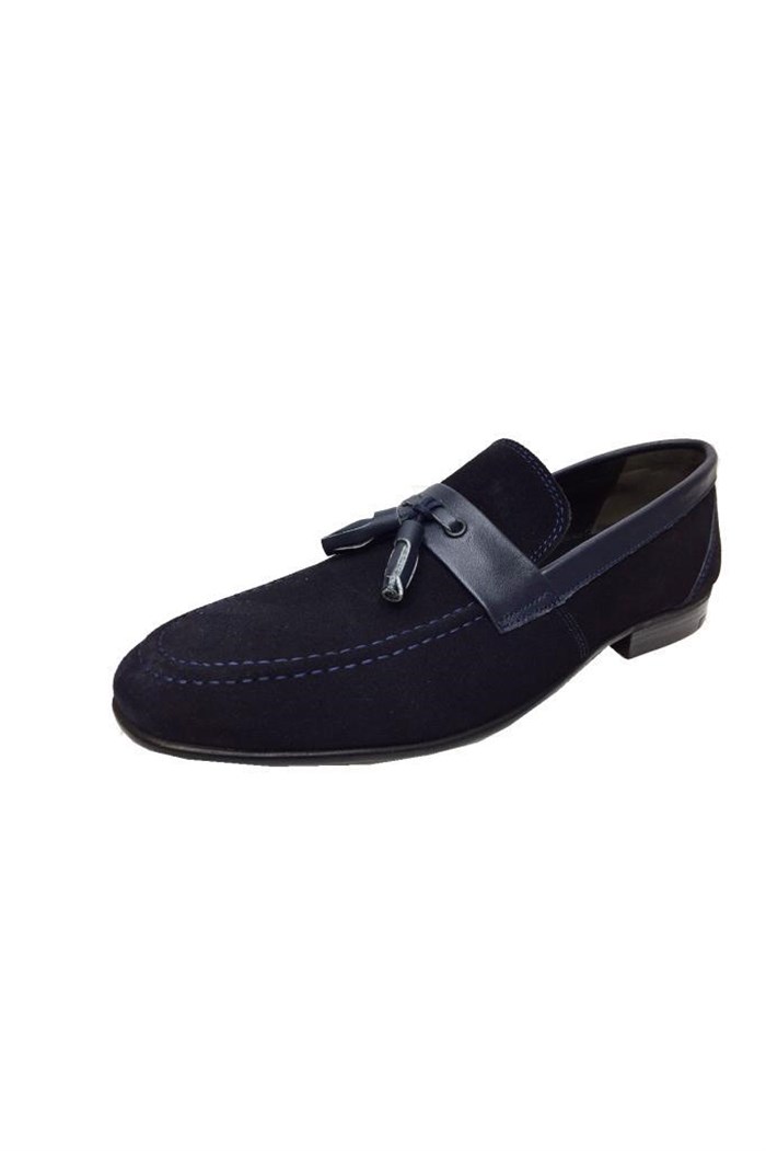 Tomford 31450 Hakiki Süet Deri Loafer Erkek Ayakkabı