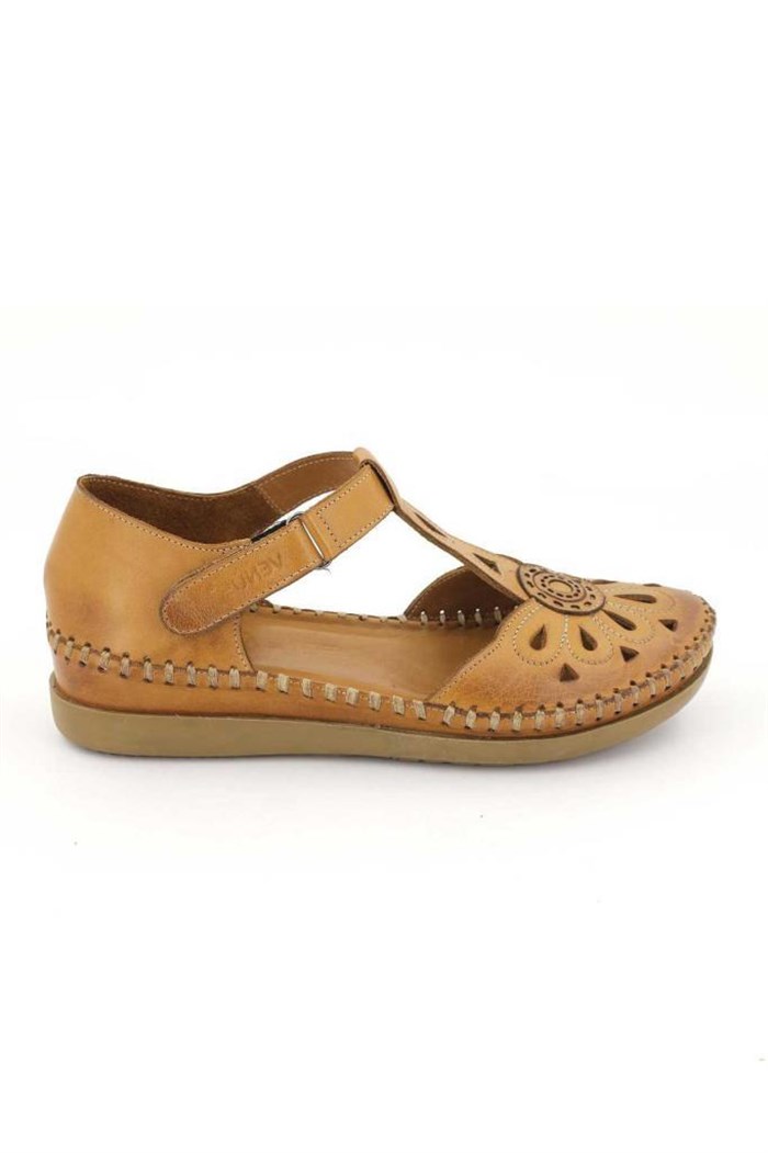 Venüs 18793505-22 Hakiki Deri Ortopedik Kadın Sandalet