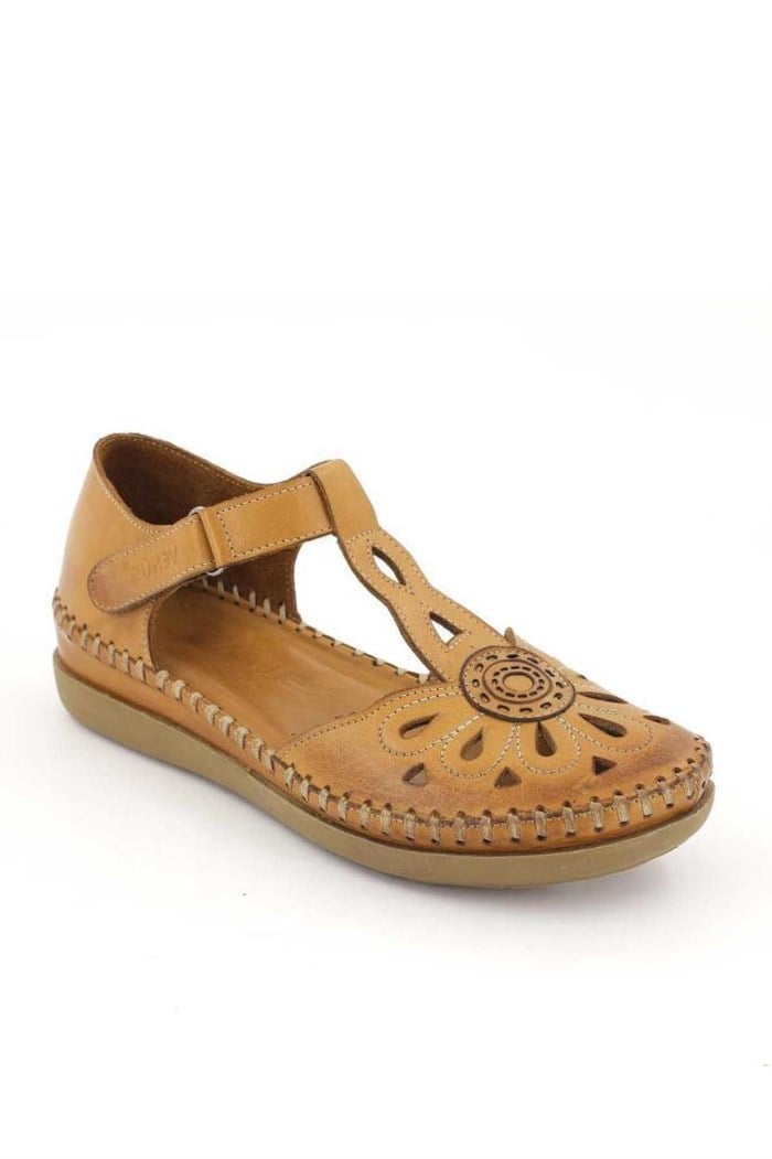 Venüs 18793505-22 Hakiki Deri Ortopedik Kadın Sandalet