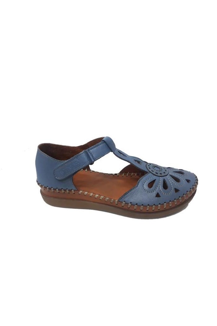 Venüs 18793505-22 Hakiki Deri Ortopedik Kadın Sandalet