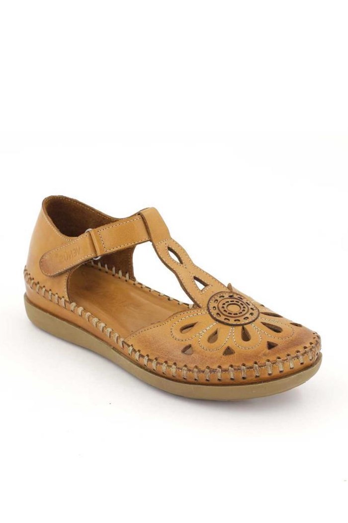 Venüs 18793505-22 Hakiki Deri Ortopedik Kadın Sandalet