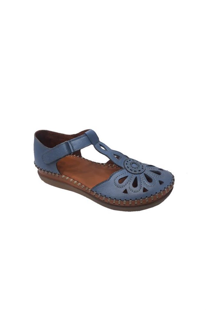 Venüs 18793505-22 Hakiki Deri Ortopedik Kadın Sandalet