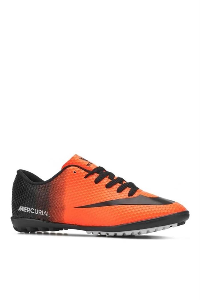 Walked 401-25 Çocuk Halı Saha Krampon Turuncu Siyah 31-35