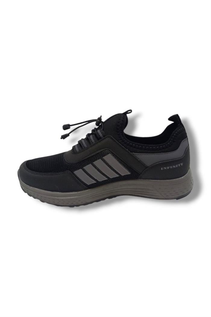 Wanderfull İnfinity 4266-25 Anorak Slip On Erkek Sneaker Siyah Füme
