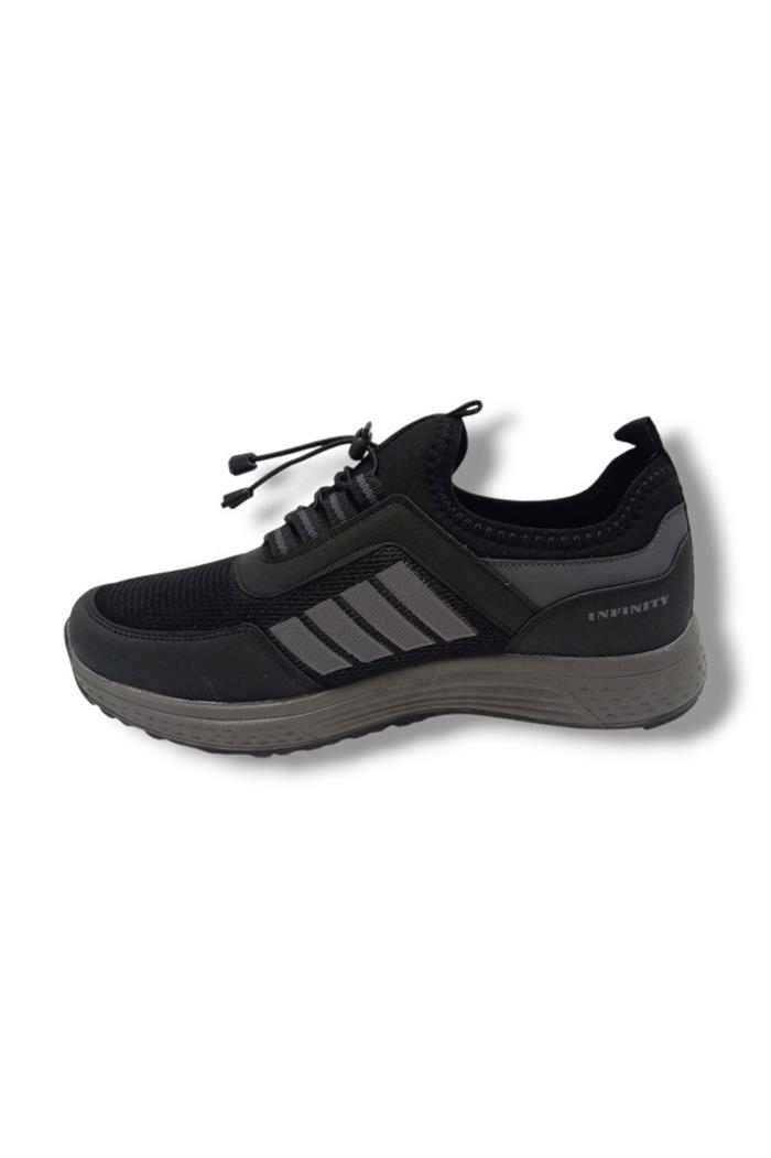 Wanderfull İnfinity 4266-25 Anorak Slip On Erkek Sneaker Siyah Füme