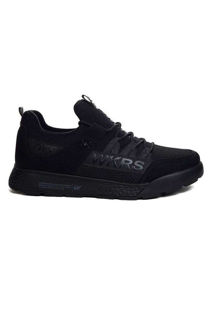 Wickers 2300-25 Deri Triko Slip On Anatomik Erkek Sneaker