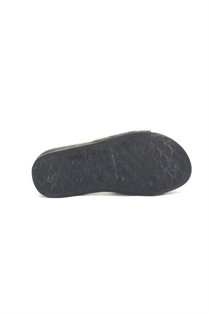 Witta 54307-24 Anatomik Fashıon Dolgu Topuklu Taşlı Kadın Terlik