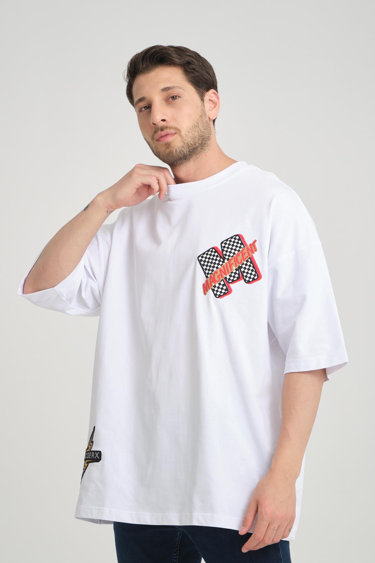 R-5779 Rocqerx Nakışlı Süprem Tişört