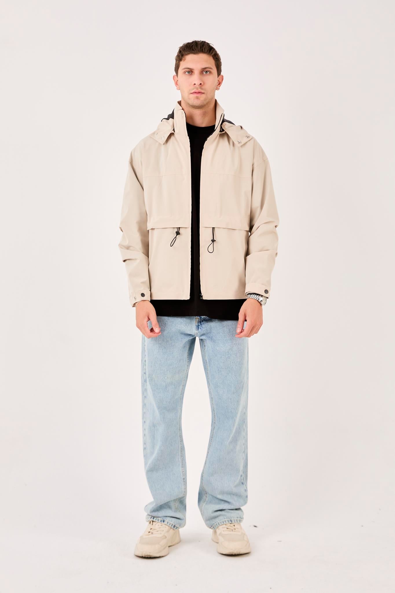 X-2010 Kapüşonlu Astarlı Rüzgarlık