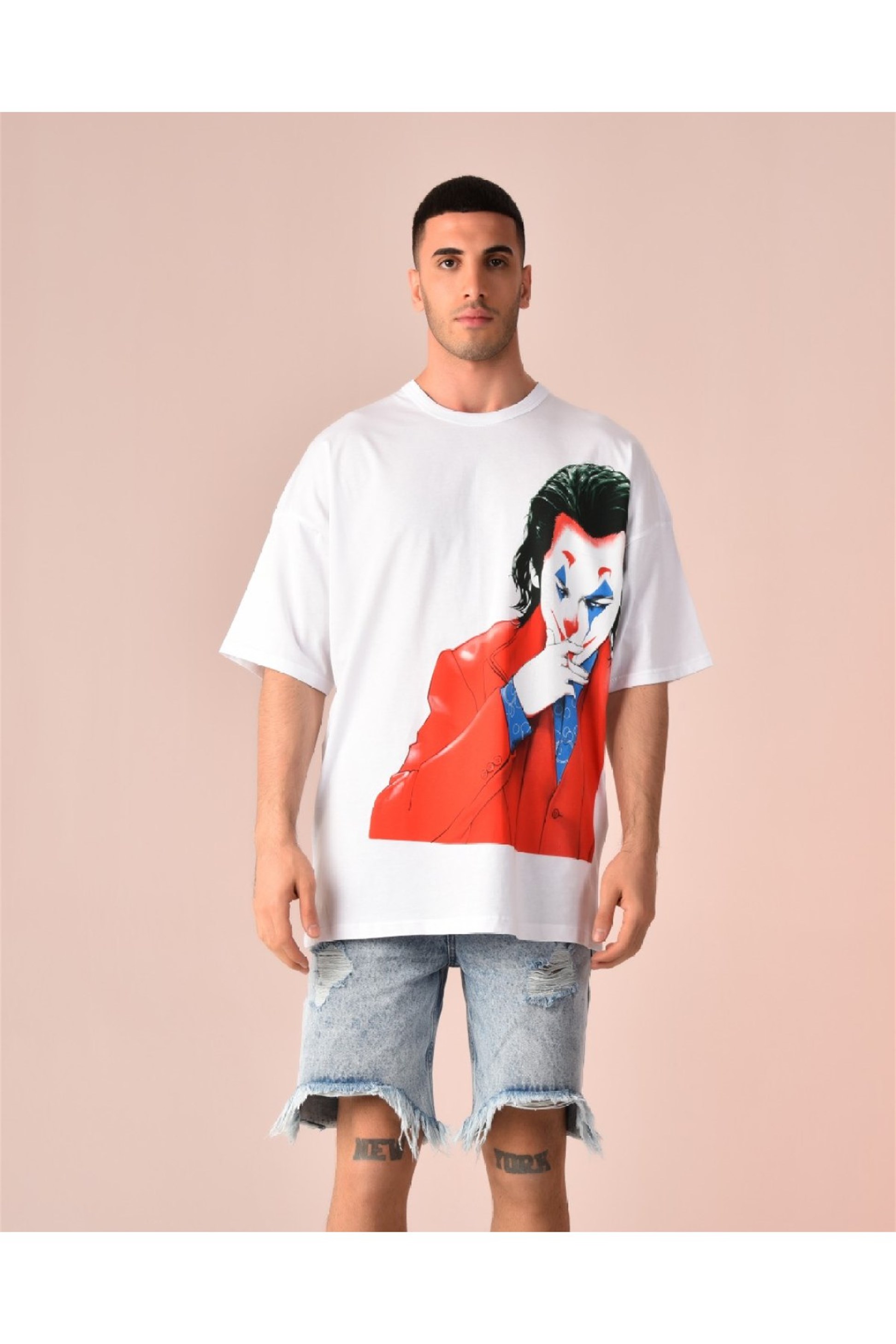 JOKER BASKILI T-SHİRT  R-5290