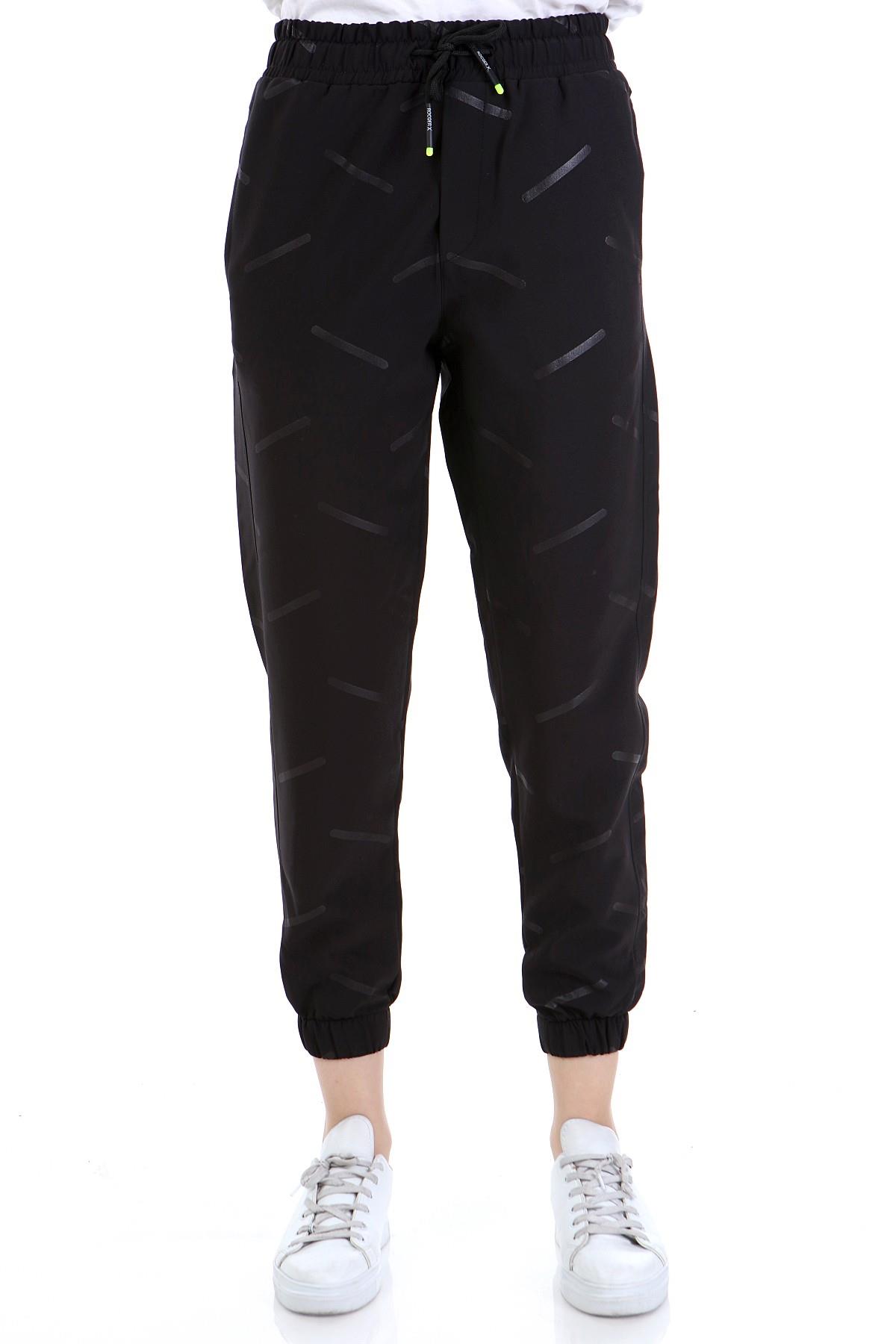 R-4007 Lazer Baskılı Pantolon
